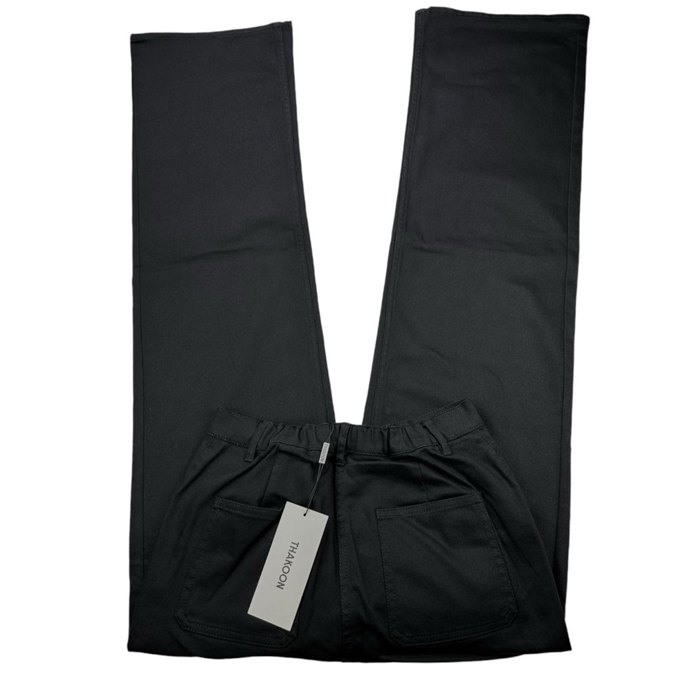 Thakoon Black High Waisted Denim Pant, NWT, 2 - Picture 4 of 11